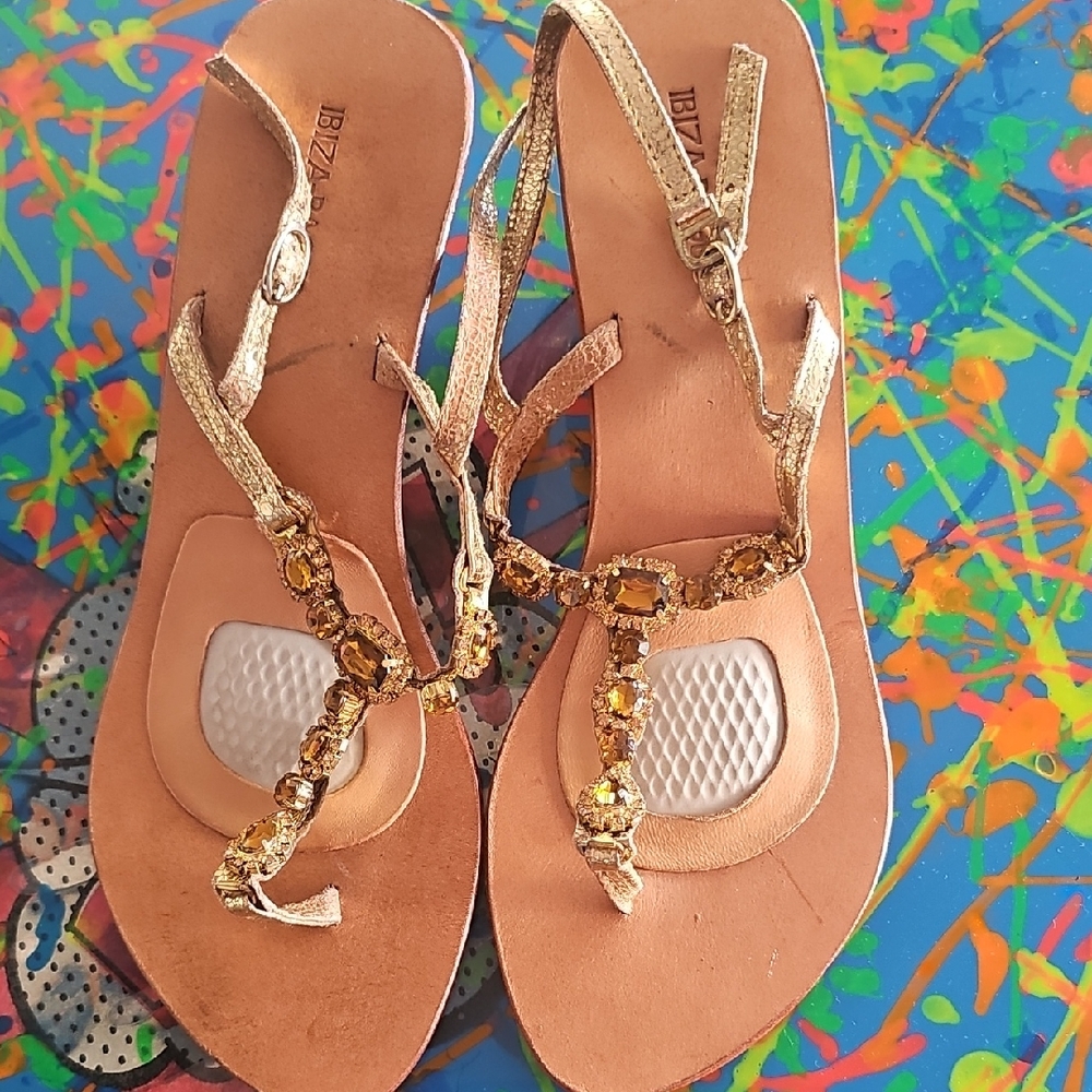 Gold Women's Sandals
